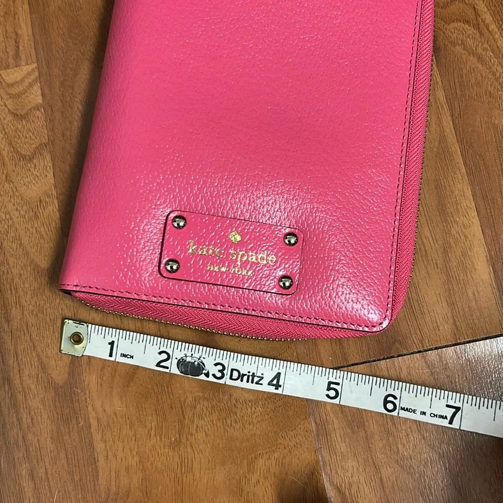 Kate Spade Wellesley Pink Leather Calendar Planner Agenda